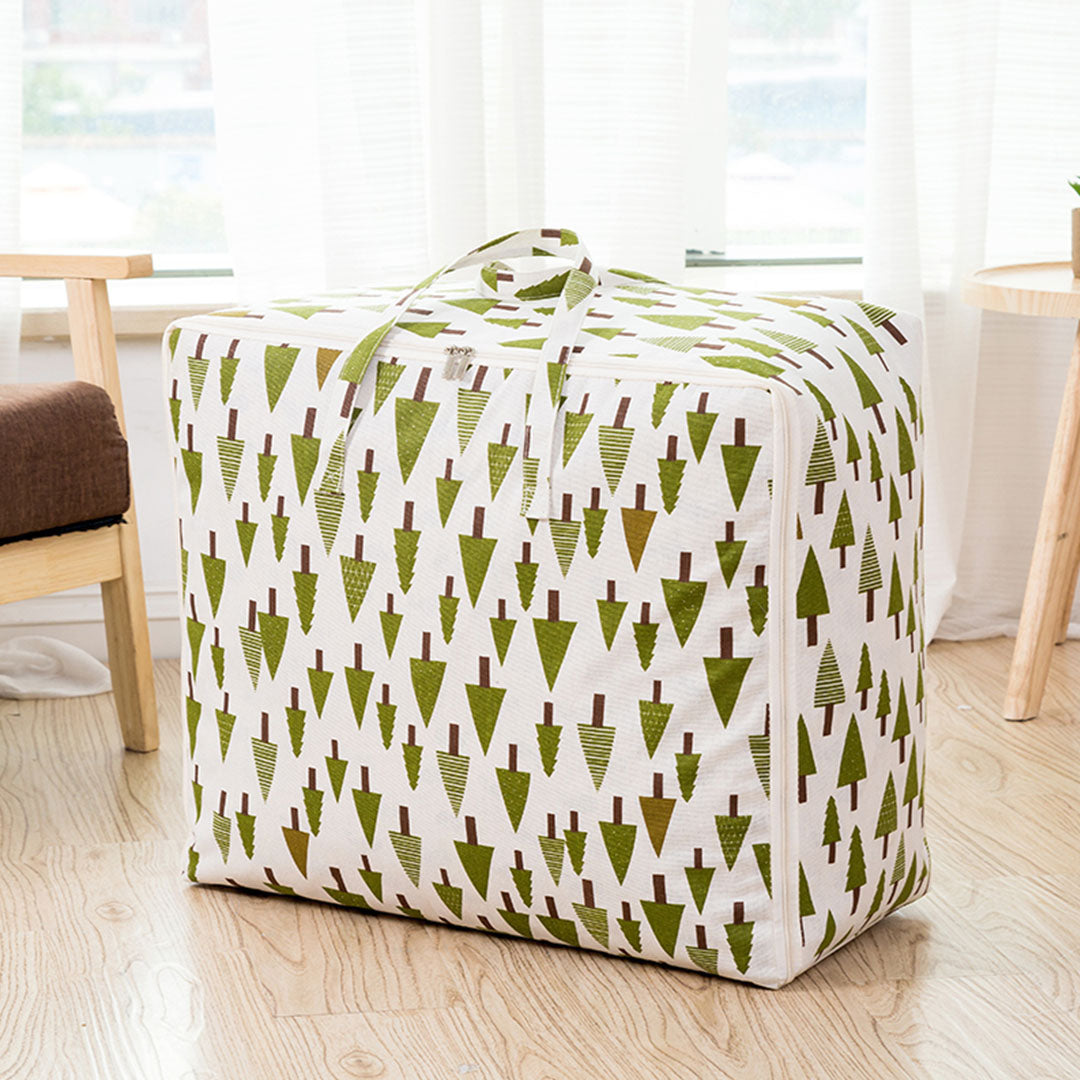 NNEAGS Green Pine Tree Large Foldable Travel Organizer Bag - Rosetta Creative Boutique