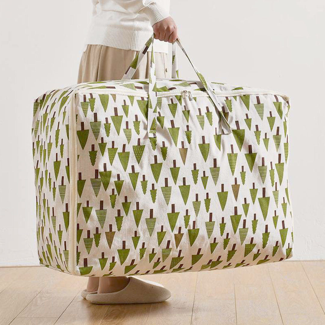NNEAGS Green Pine Tree Large Foldable Travel Organizer Bag - Rosetta Creative Boutique