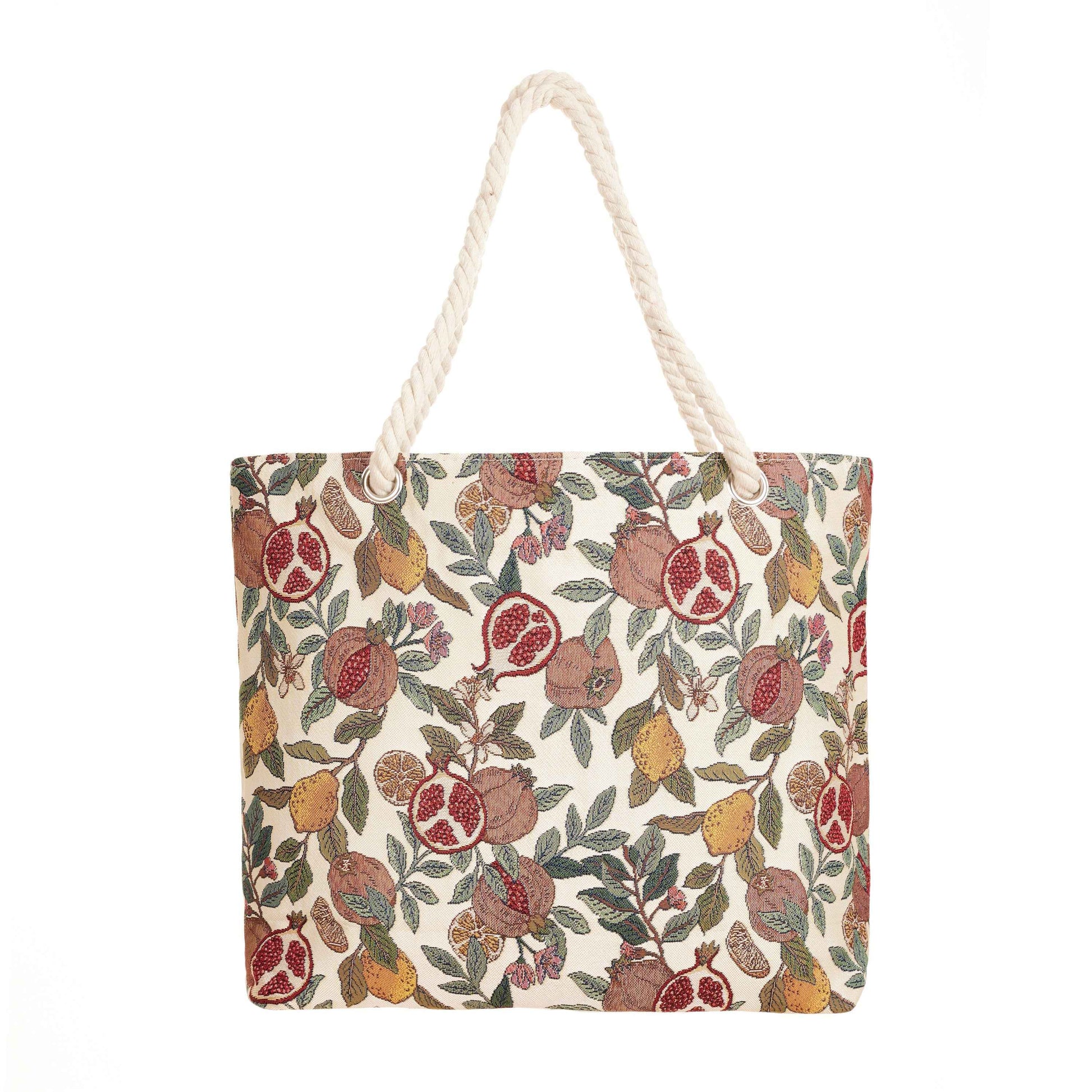 Pomegranate & Lemon - Beach Bag