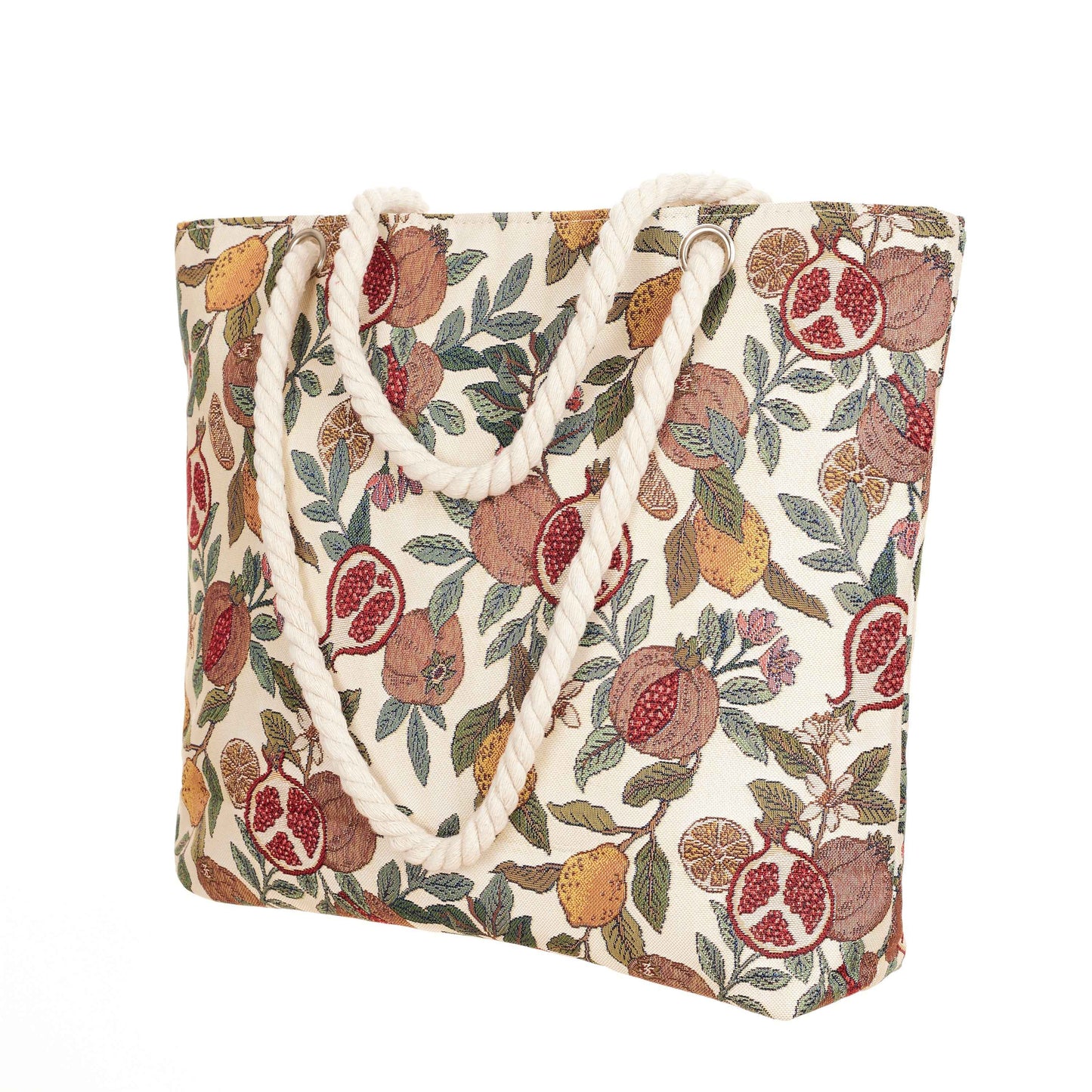 Pomegranate & Lemon - Beach Bag