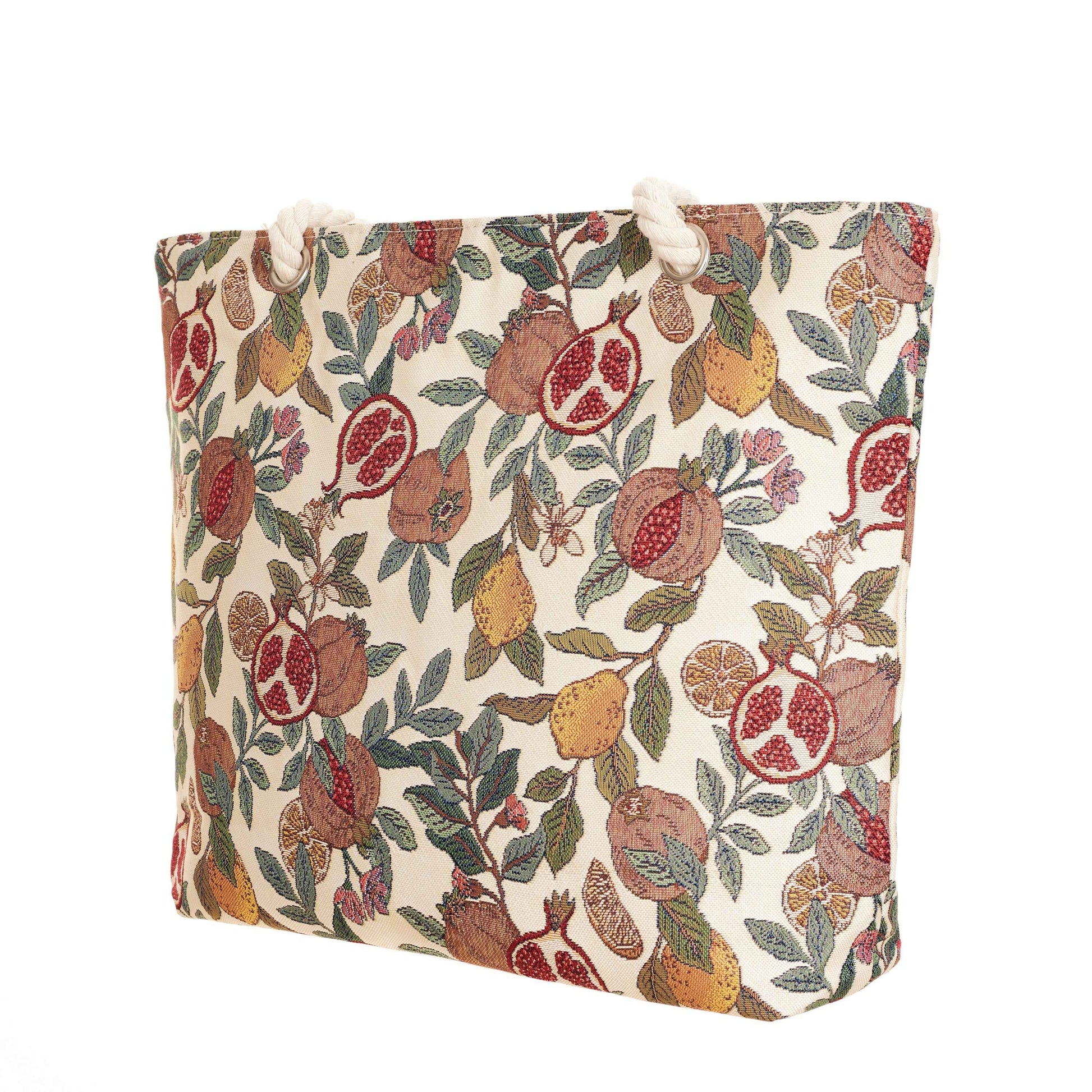 Pomegranate & Lemon - Beach Bag