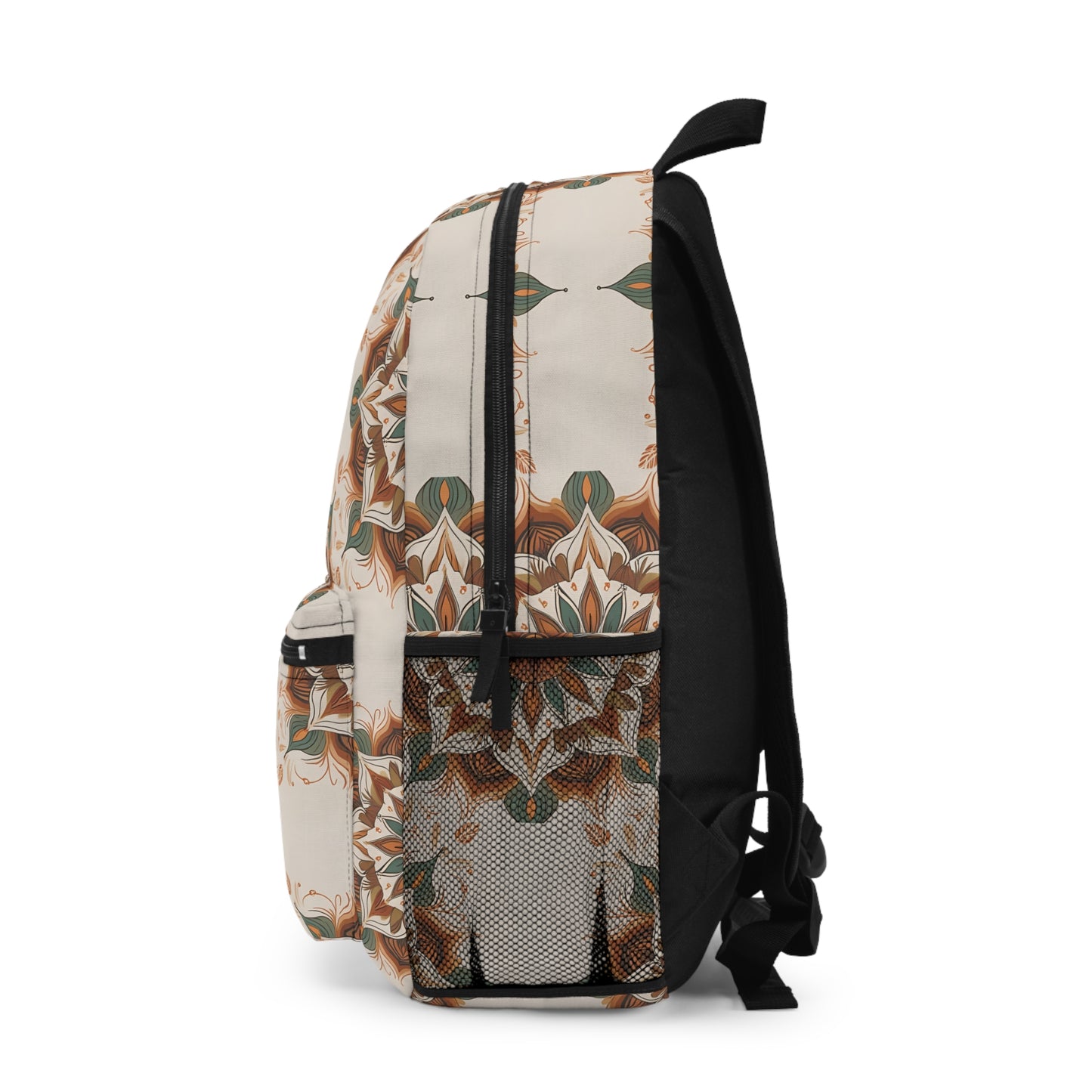 Boho Chic Backpack by Rosetta Creative Boutique - Stylish Carryall for School, Travel, Gifts, Festivals, Art Lovers, Eco-Friendly Design - Rosetta Creative Boutique