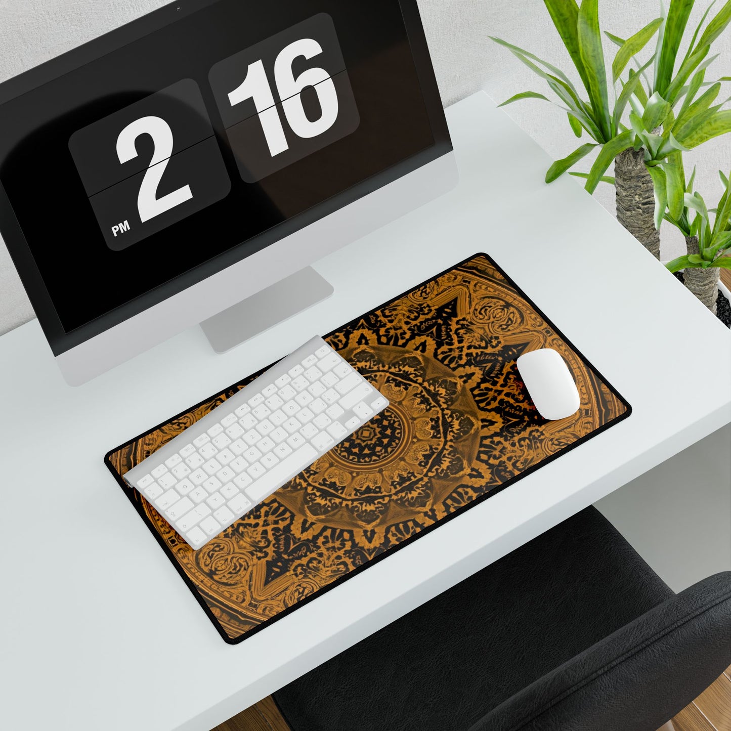 Meditative Desk Mat for Home Office Mindfulness Gift - Rosetta Creative Boutique