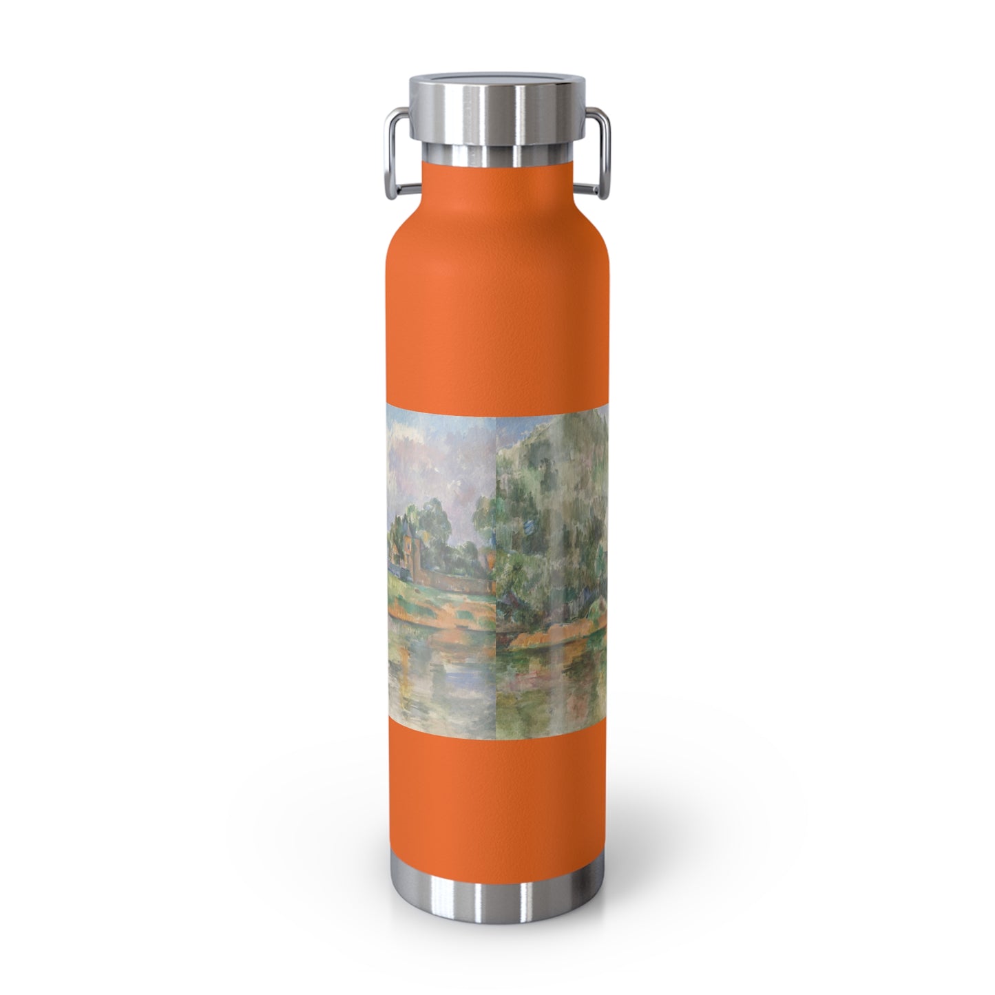 Artistic Copper Water Bottle - Vacuum Insulated for Outdoor Gifting - Rosetta Creative Boutique