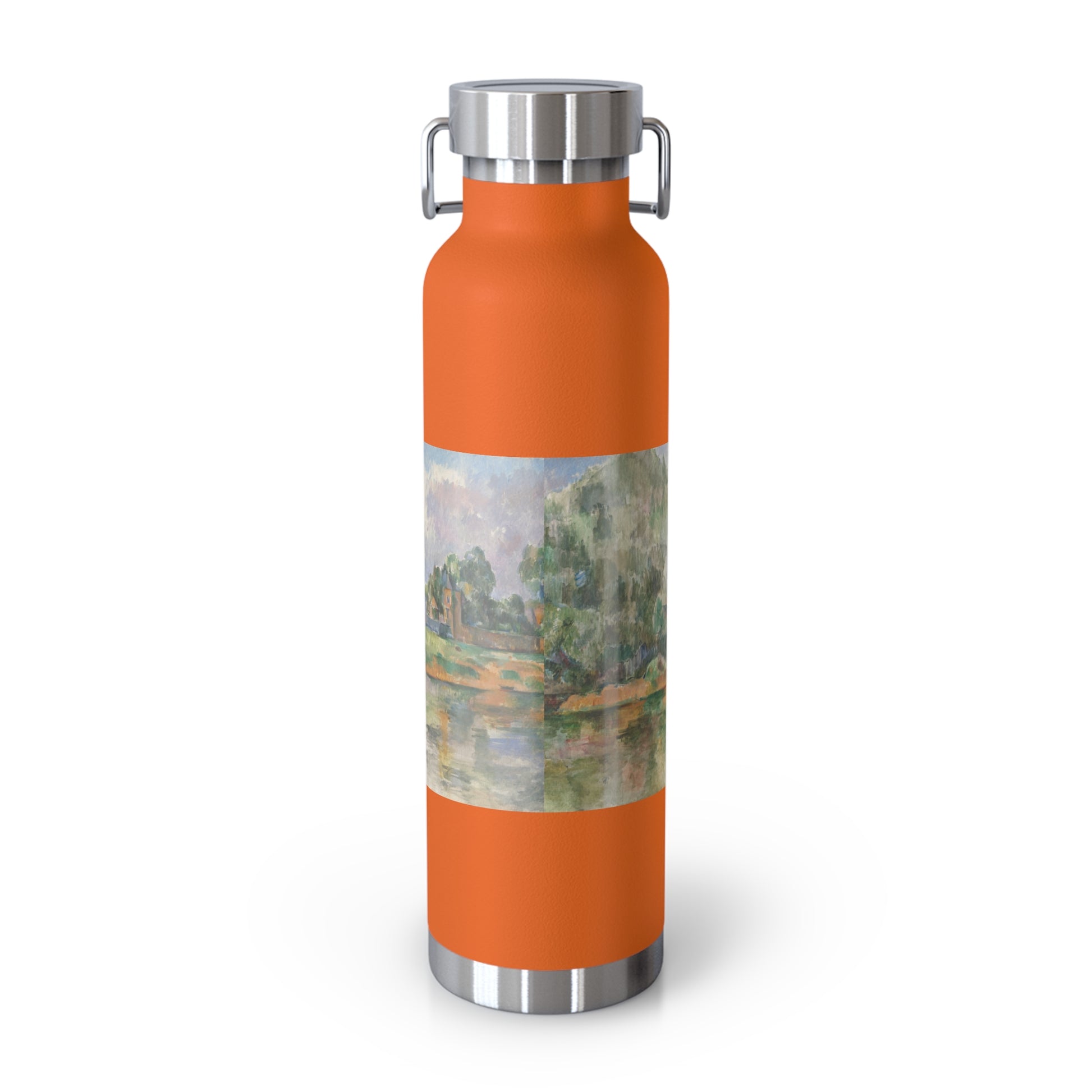 Artistic Copper Water Bottle - Vacuum Insulated for Outdoor Gifting - Rosetta Creative Boutique