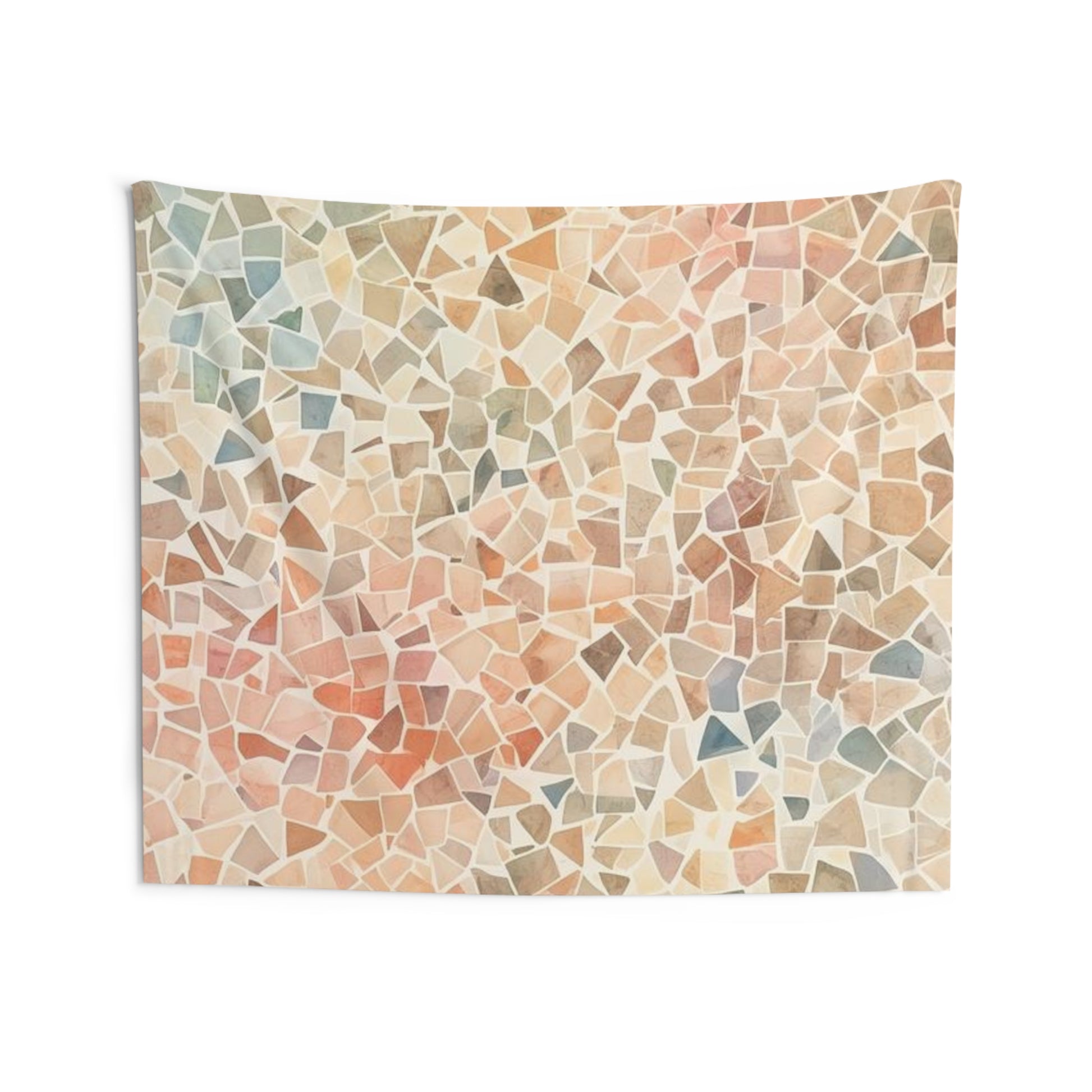 Elegant Mosaic Indoor Wall Tapestries by Rosetta Creative Boutique– Bohemian Home Decor, Living Room Accent, Bedroom Wall Art, Unique Gift Ideas, Cozy Atmosphere - Rosetta Creative Boutique