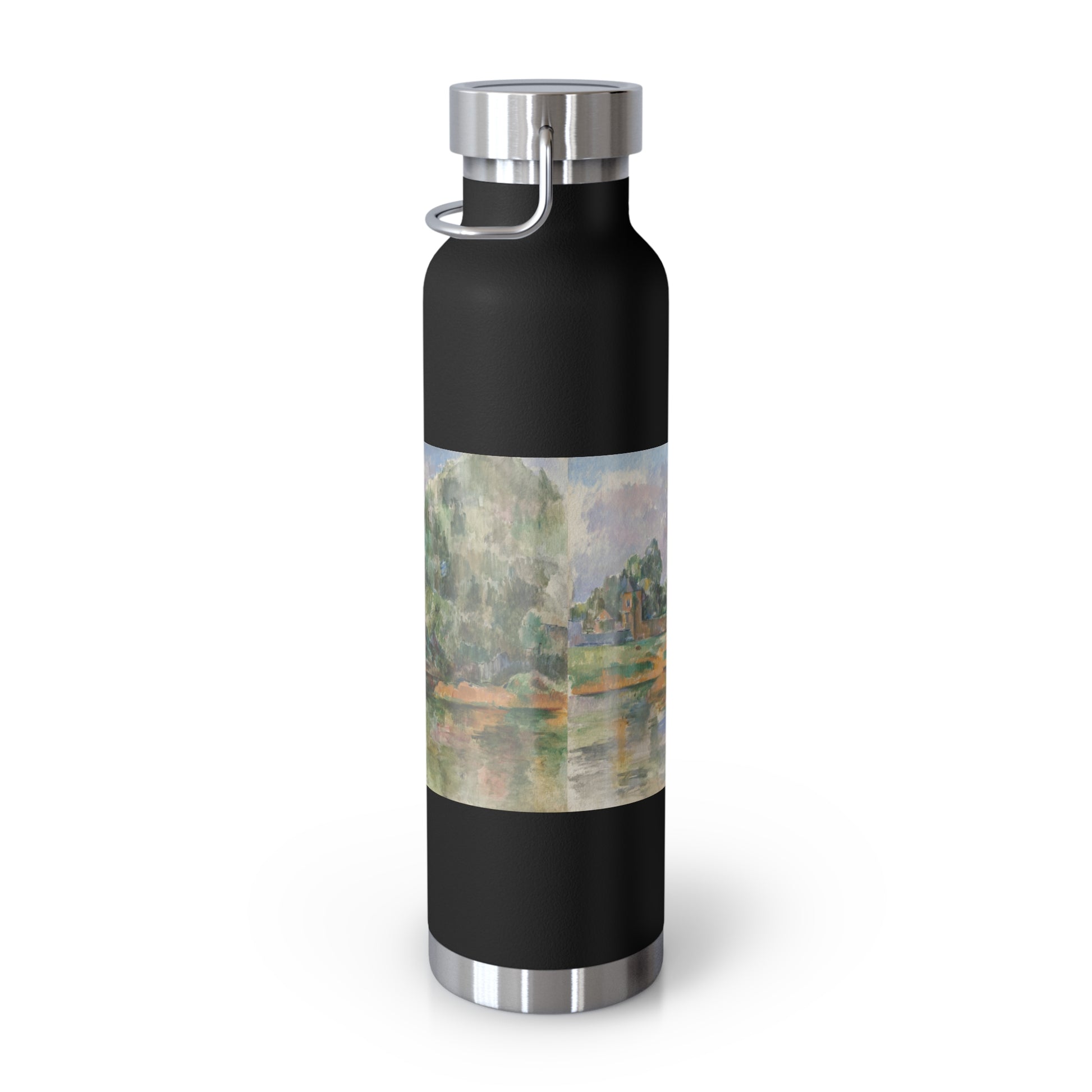 Artistic Copper Water Bottle - Vacuum Insulated for Outdoor Gifting - Rosetta Creative Boutique