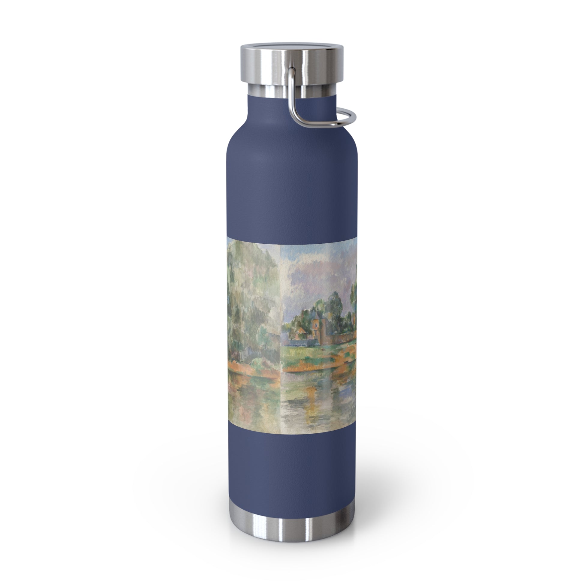 Artistic Copper Water Bottle - Vacuum Insulated for Outdoor Gifting - Rosetta Creative Boutique