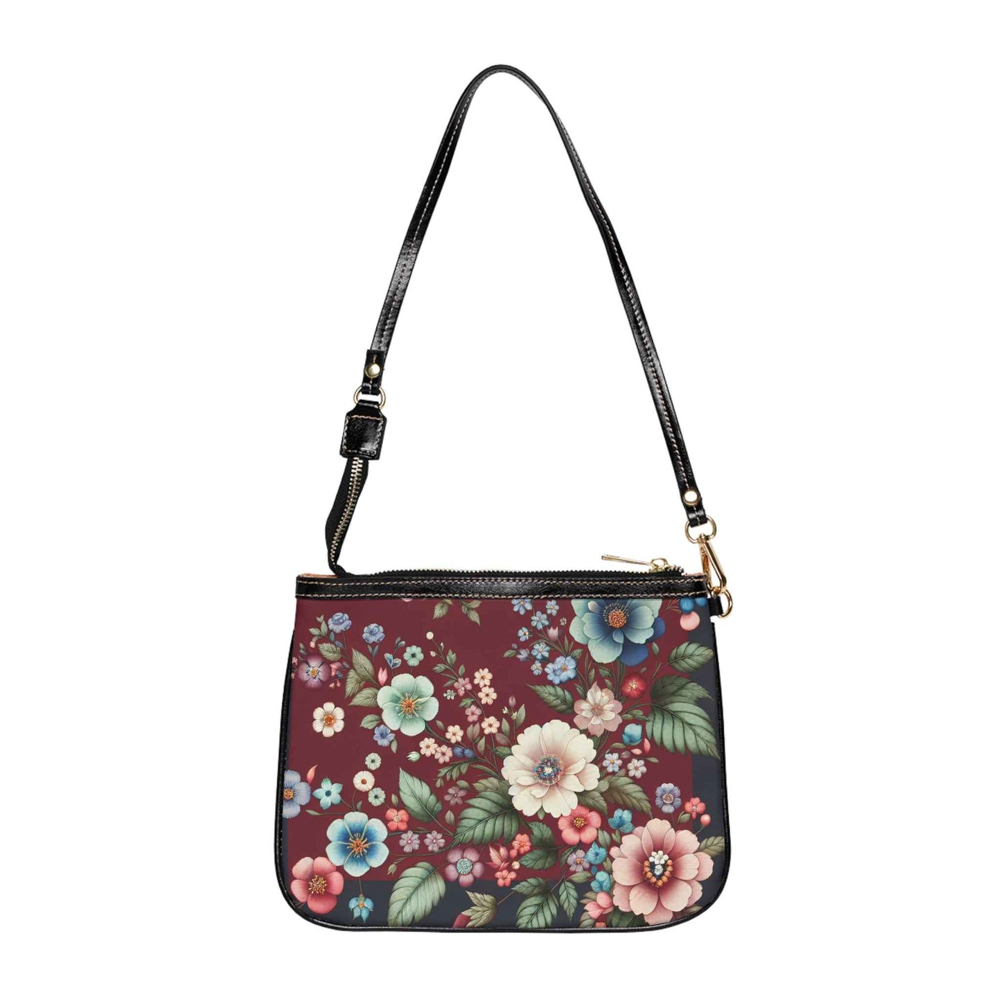 Floral Shoulder Bag - Boho Small Purse for Women, Everyday Crossbody Messenger Bag, Perfect Gift for Her - Rosetta Creative Boutique