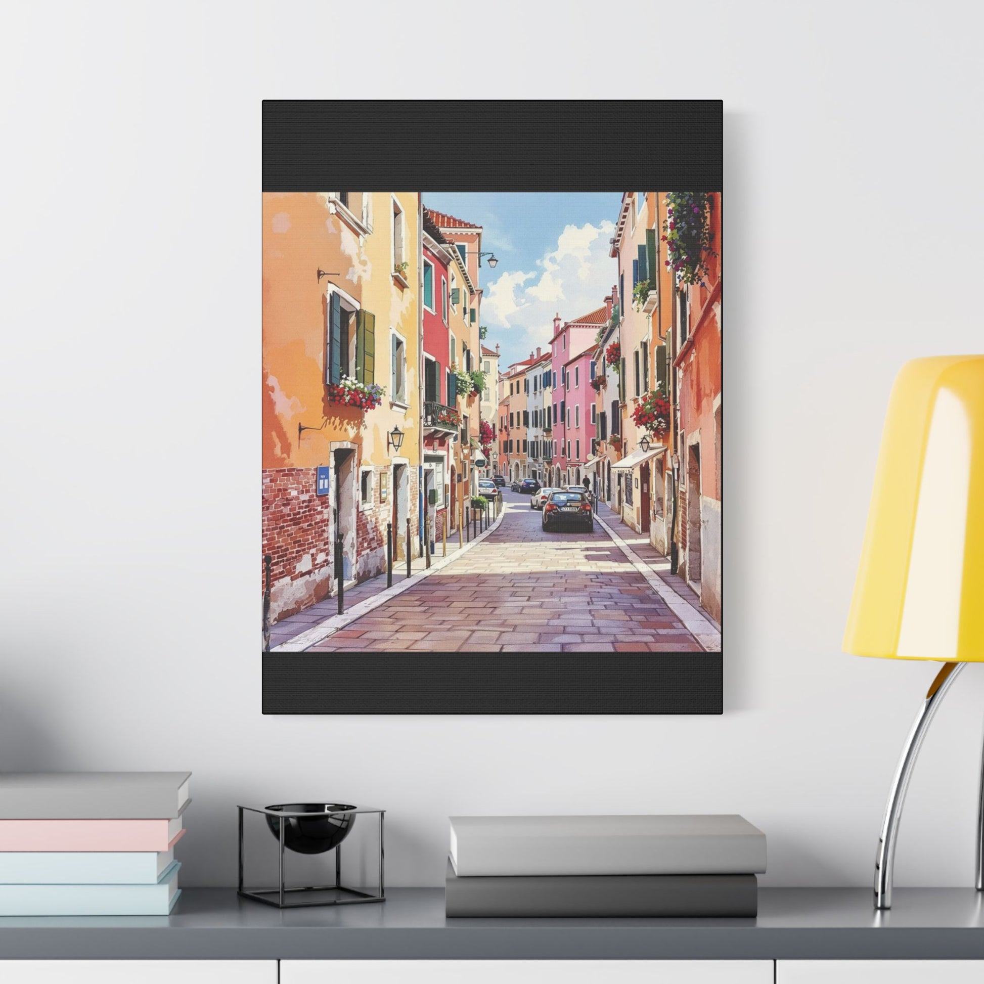 Venice Italy Watercolor Canvas Print for Stunning Home Decor - Rosetta Creative Boutique