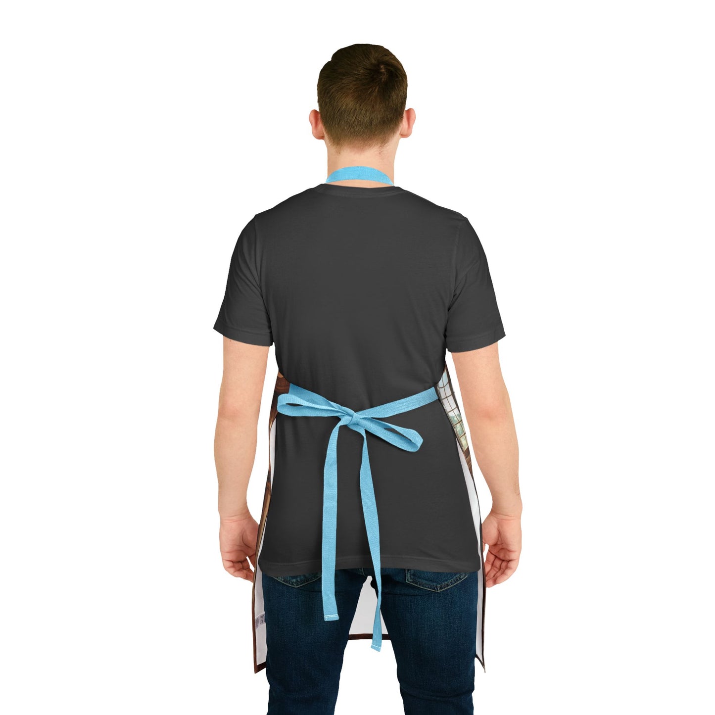 Cozy Tuscan Kitchen Apron, Cooking Gift, Foodie Essentials, Home Chef Apron, 5-Color Straps, Stylish Cooking Gear