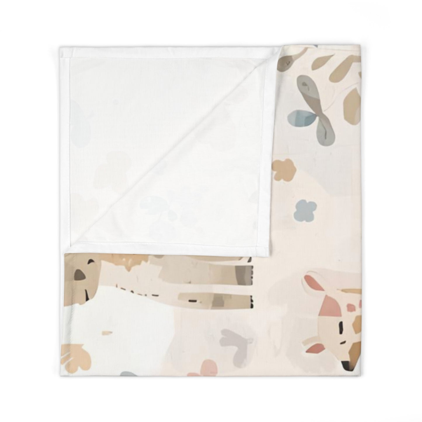 Baby Animal Swaddle Blanket Cozy Infant Wrap Animal Print - Rosetta Creative Boutique
