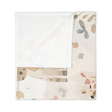 Baby Animal Swaddle Blanket Cozy Infant Wrap Animal Print - Rosetta Creative Boutique