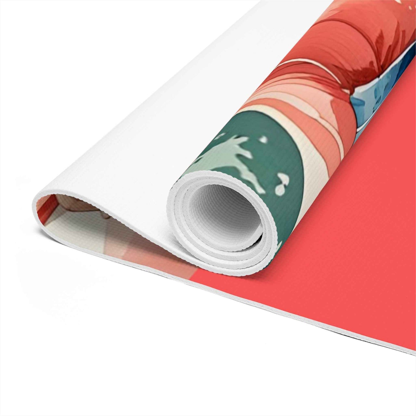 Serene Geisha Yoga Mat - Premium Foam for Mindfulness and Comfort