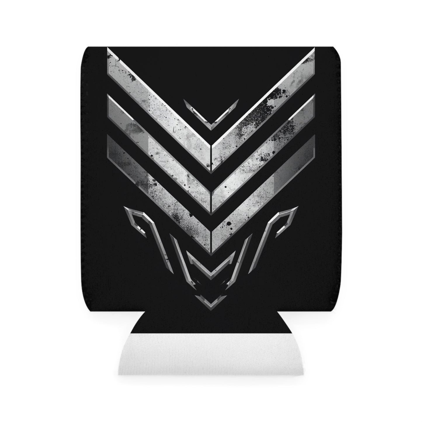 Metallic Shield Can Cooler Sleeve, Stylish Drink Insulator, Perfect Gift for Gamers, Barbecues, Outdoor Parties, Sports Events