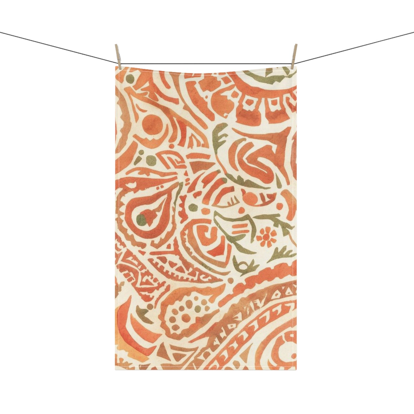Bohemian Tea Towels | Decorative Kitchen Linens, Handcrafted Dish Towels, Home Decor, Gift for Hostess, Rustic Kitchen