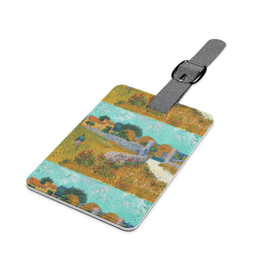 Artistic Luggage Tag for Travelers - Personalized Travel Accessory and Vacation Essential Gift - Rosetta Creative Boutique