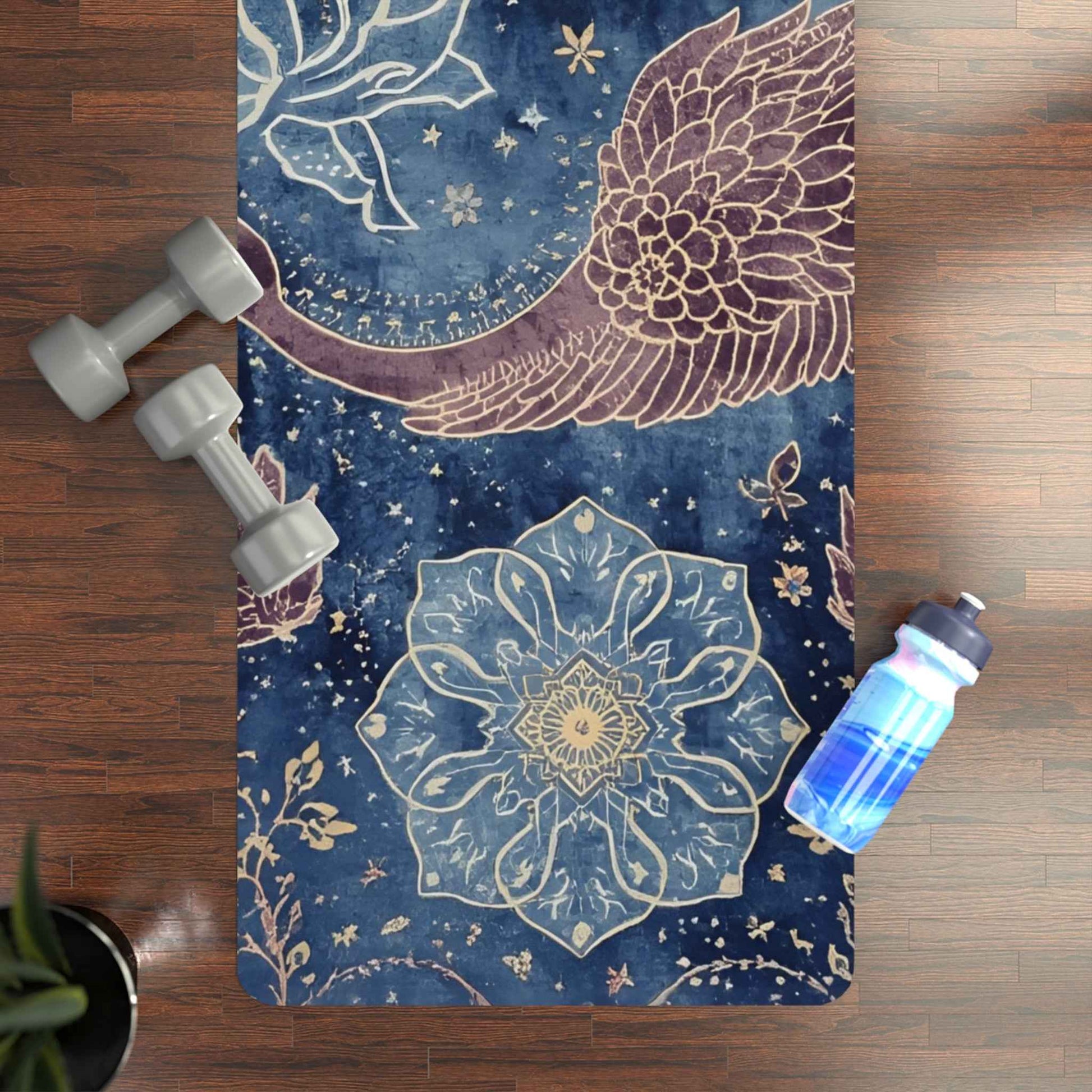 Bohemian Mandala Rubber Yoga Mat