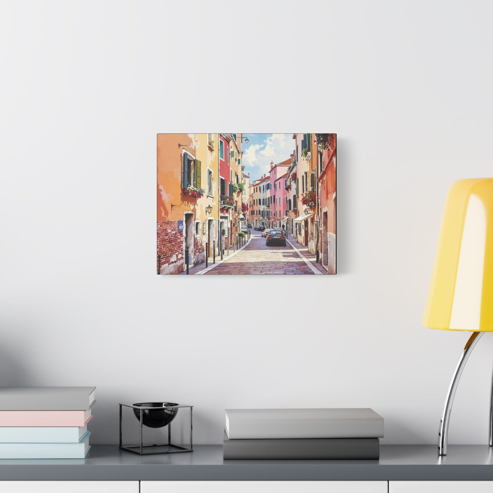 Venice Italy Watercolor Canvas Print for Stunning Home Decor - Rosetta Creative Boutique