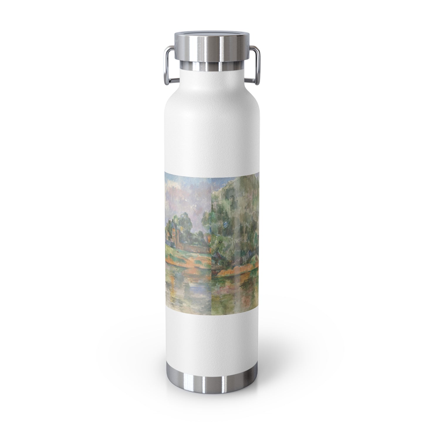 Artistic Copper Water Bottle - Vacuum Insulated for Outdoor Gifting - Rosetta Creative Boutique