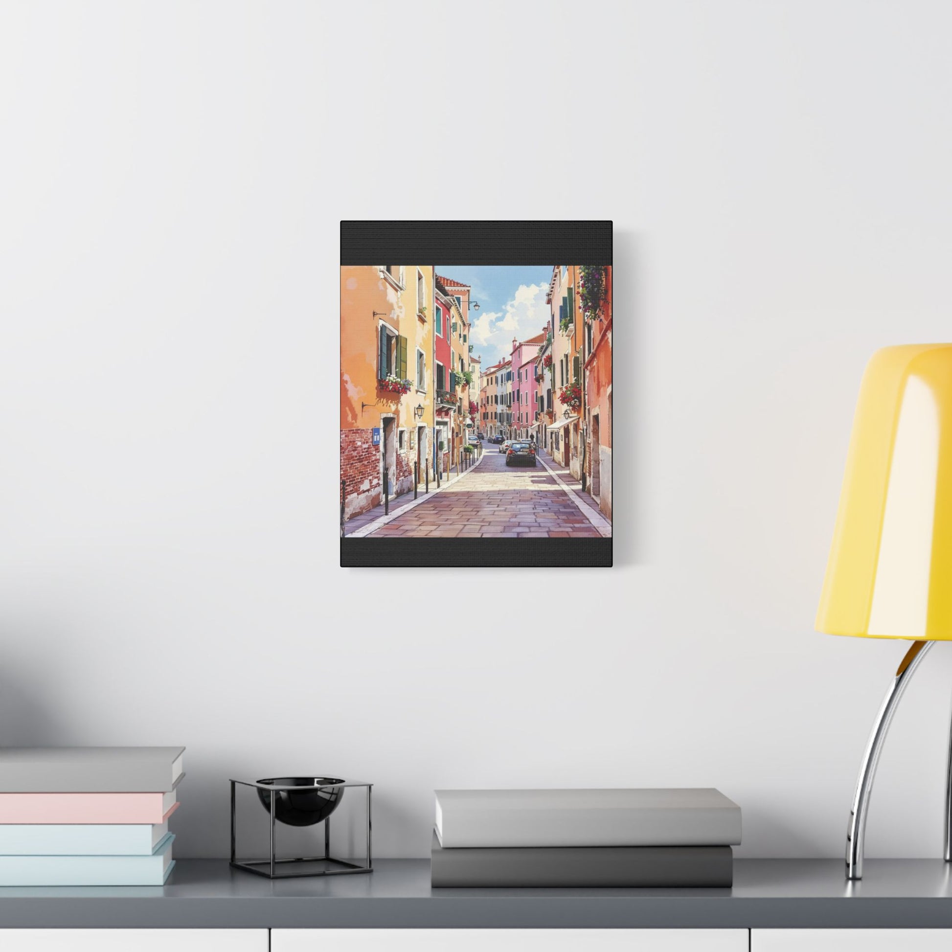 Venice Italy Watercolor Canvas Print for Stunning Home Decor - Rosetta Creative Boutique