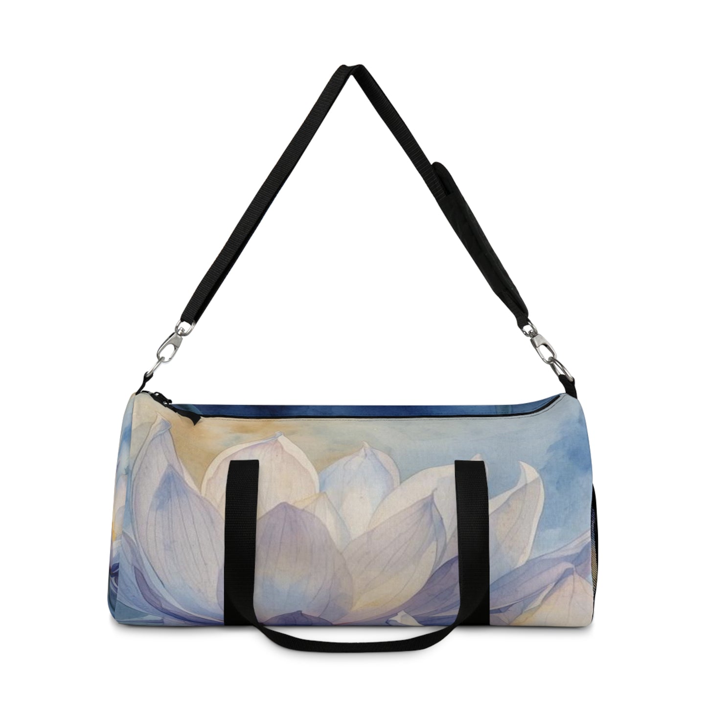 Lotus Flower Duffel Bag Travel And Gym Overnight Luggage - Rosetta Creative Boutique
