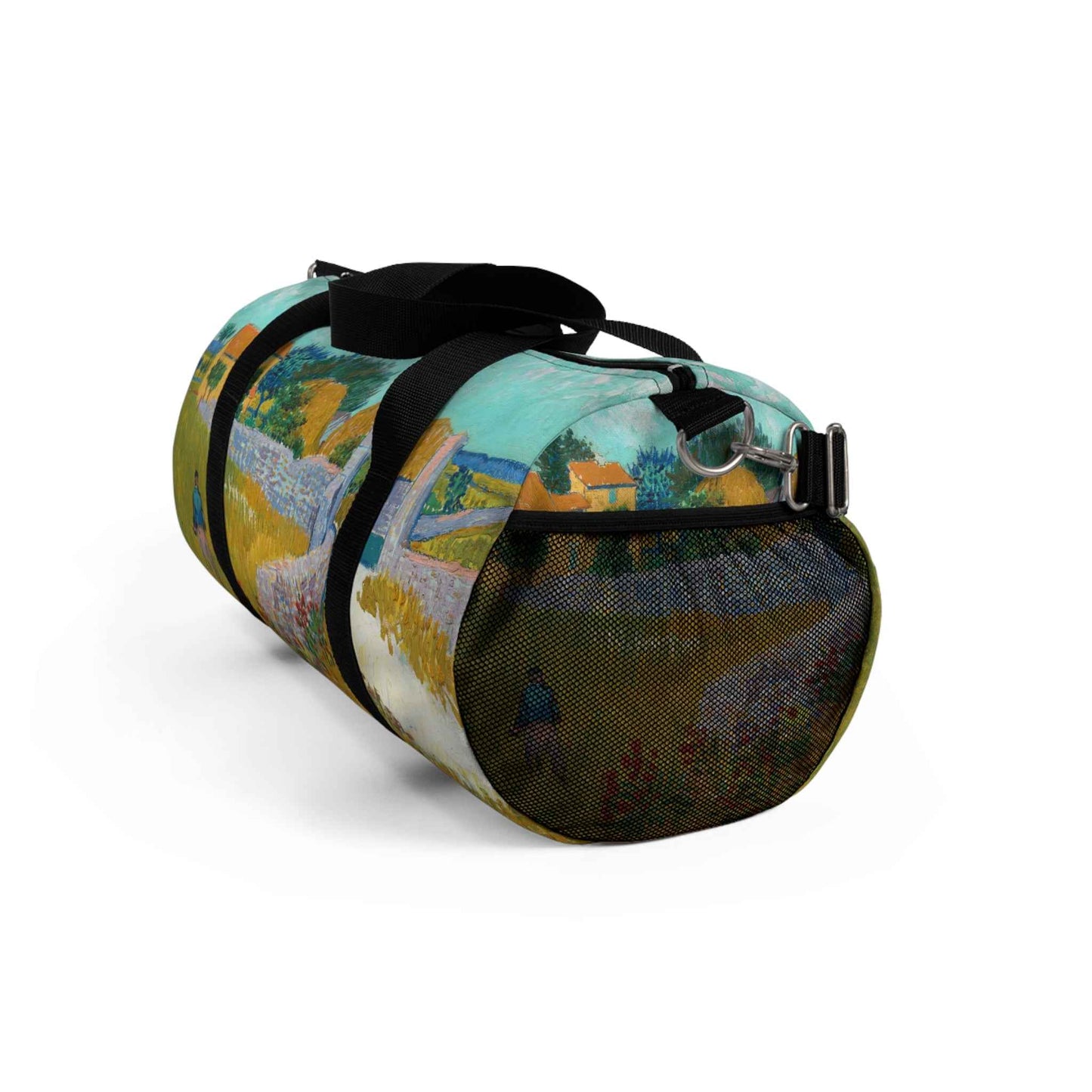 Farmhouse in Provence Duffel Bag - Artistic Travel Luggage for Gym, Weekend Getaways & Unique Gifts for Art Lovers - Rosetta Creative Boutique
