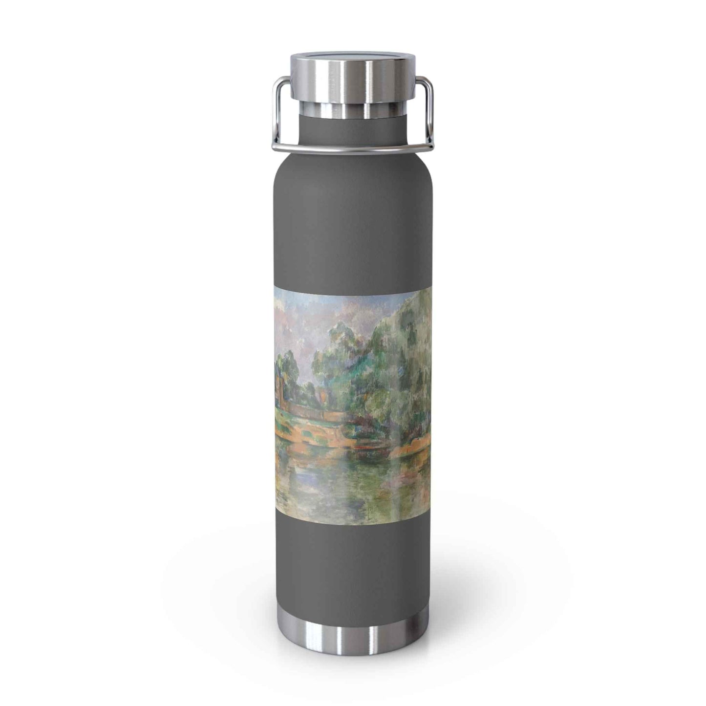 Artistic Copper Water Bottle - Vacuum Insulated for Outdoor Gifting - Rosetta Creative Boutique
