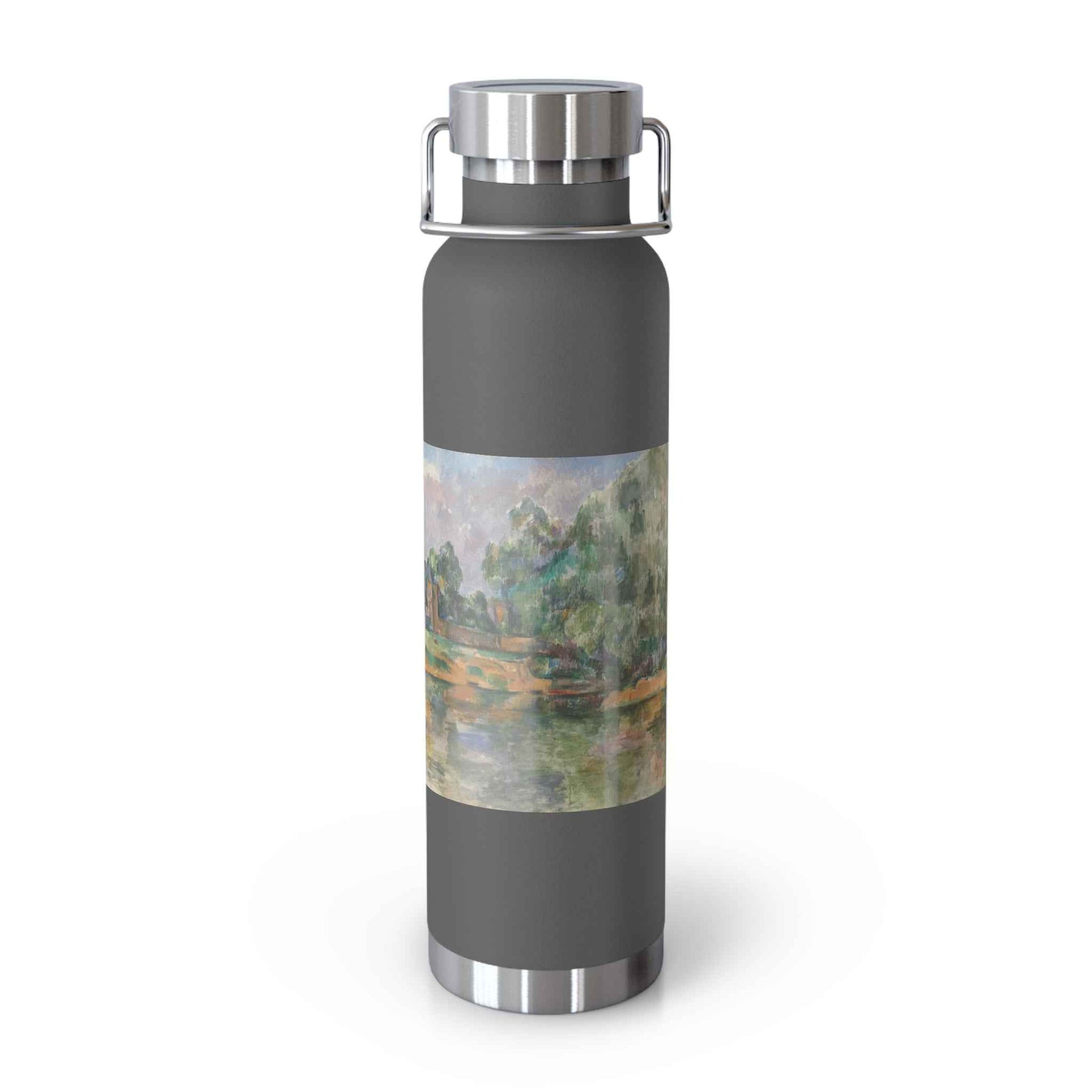 Artistic Copper Water Bottle - Vacuum Insulated for Outdoor Gifting - Rosetta Creative Boutique