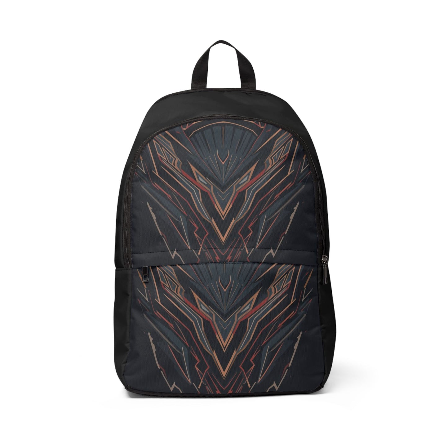 Stylish Waterproof Fabric Backpack with Unique Design by Rosetta Creative Boutique, Trendy School Bag, Travel Backpack, Urban Style Tote, Gift for Students