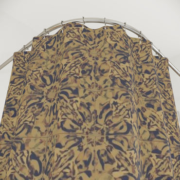 Bohemian Floral Shower Curtain, Vintage Decor, Bathroom Upgrade, Gift Idea for Home, Unique Style, Wedding Registry - Rosetta Creative Boutique