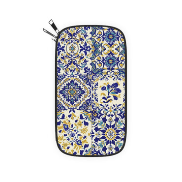 Elegant Floral Passport Wallet - Travel Organizer, Vacation Essentials, Gift for Travelers, Adventure Ready, Stylish Travel Accessory - Rosetta Creative Boutique