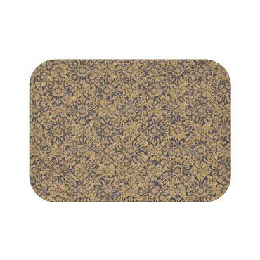 Elegant Floral Bath Mat | Vintage Home Decor | Cozy Bathroom Accent | Gifts for Her | Shower Mat | Floor Rug - Rosetta Creative Boutique