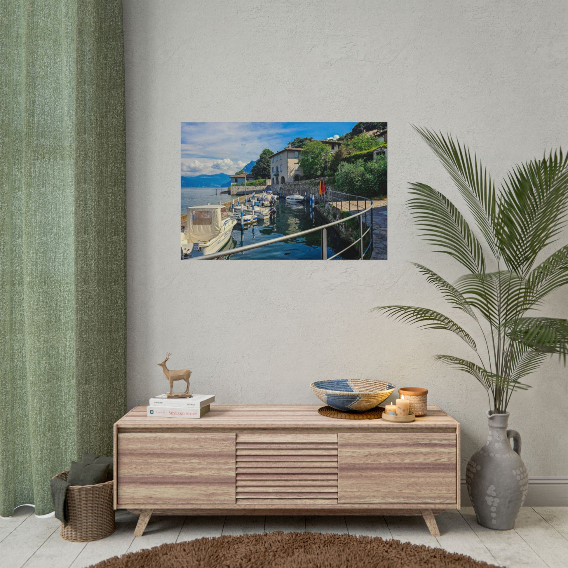 Monte Isola Italy Poster Rosetta Creative Coastal Views - Rosetta Creative Boutique