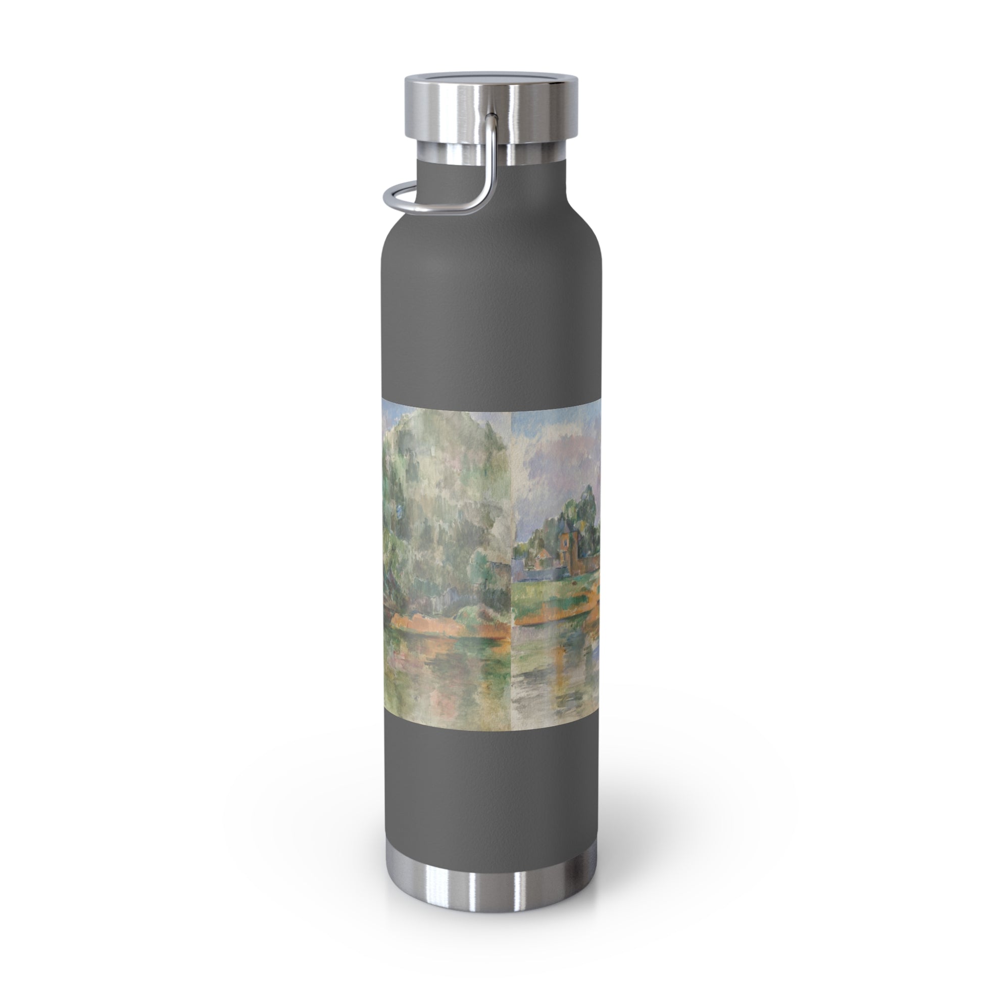 Artistic Copper Water Bottle - Vacuum Insulated for Outdoor Gifting - Rosetta Creative Boutique