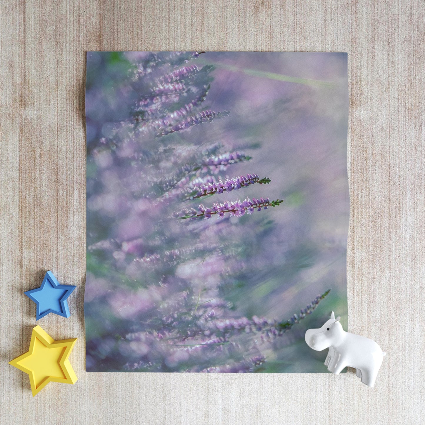 Lavender Dreams Throw Blanket, Cozy Fleece Blanket, Floral Home Decor, Soft Sofa Throw, Gift for Her, Relaxation Blanket - Rosetta Creative Boutique