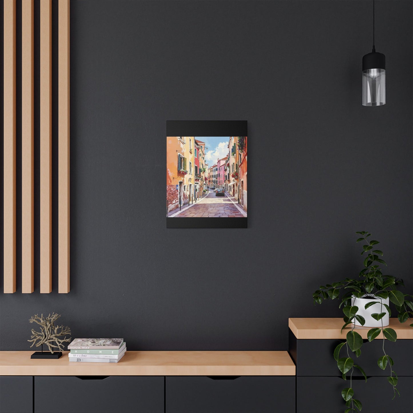 Venice Italy Watercolor Canvas Print for Stunning Home Decor - Rosetta Creative Boutique