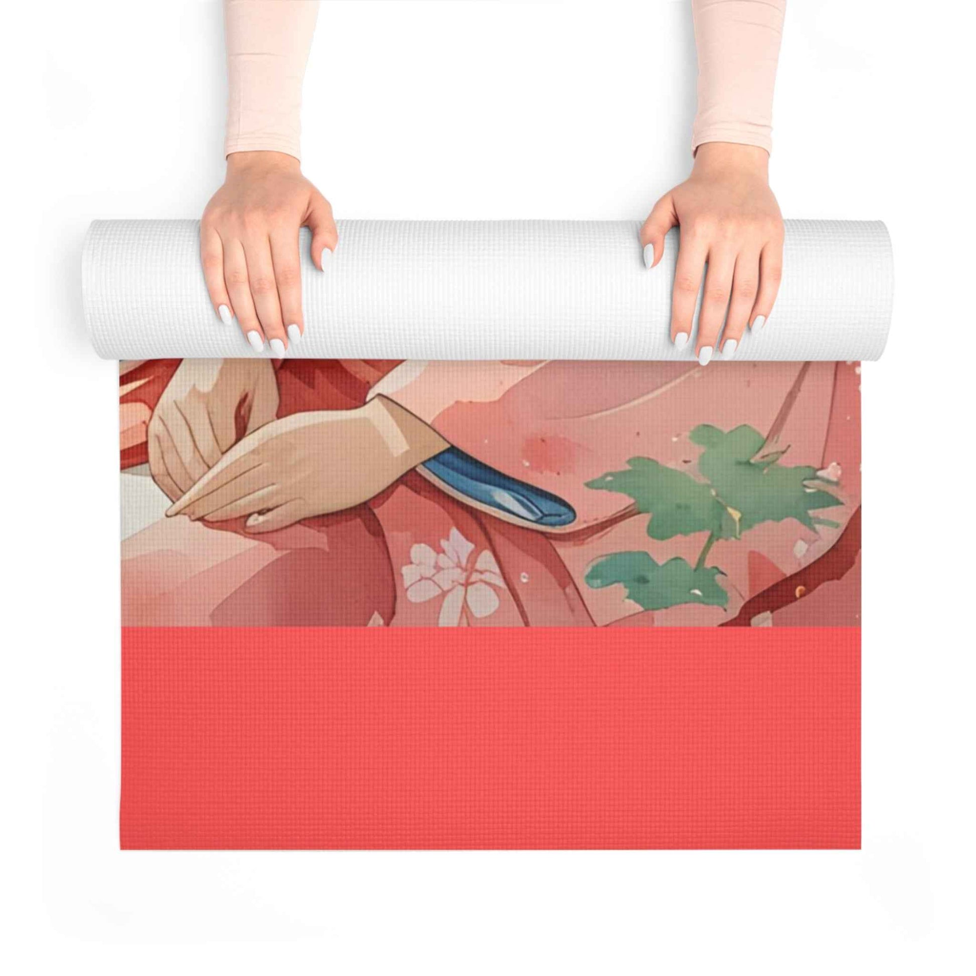 Serene Geisha Yoga Mat - Premium Foam for Mindfulness and Comfort
