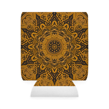 Stylish Mandala Boho Can Cooler Sleeve, Summer Drink Holder, Festival Gear, Beach Essential, Unique Gift Idea, Bohemian Decor