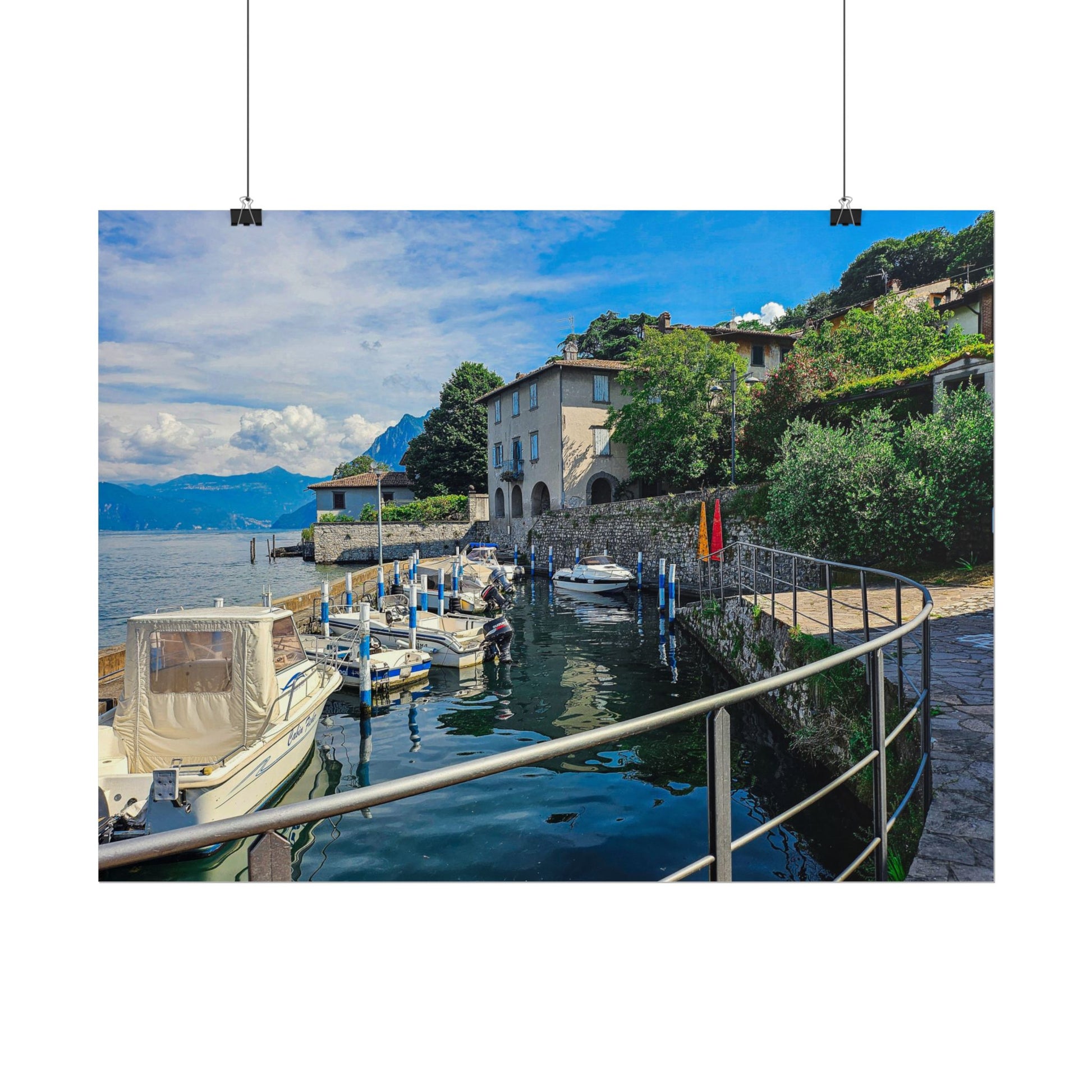 Monte Isola Italy Poster Rosetta Creative Coastal Views - Rosetta Creative Boutique