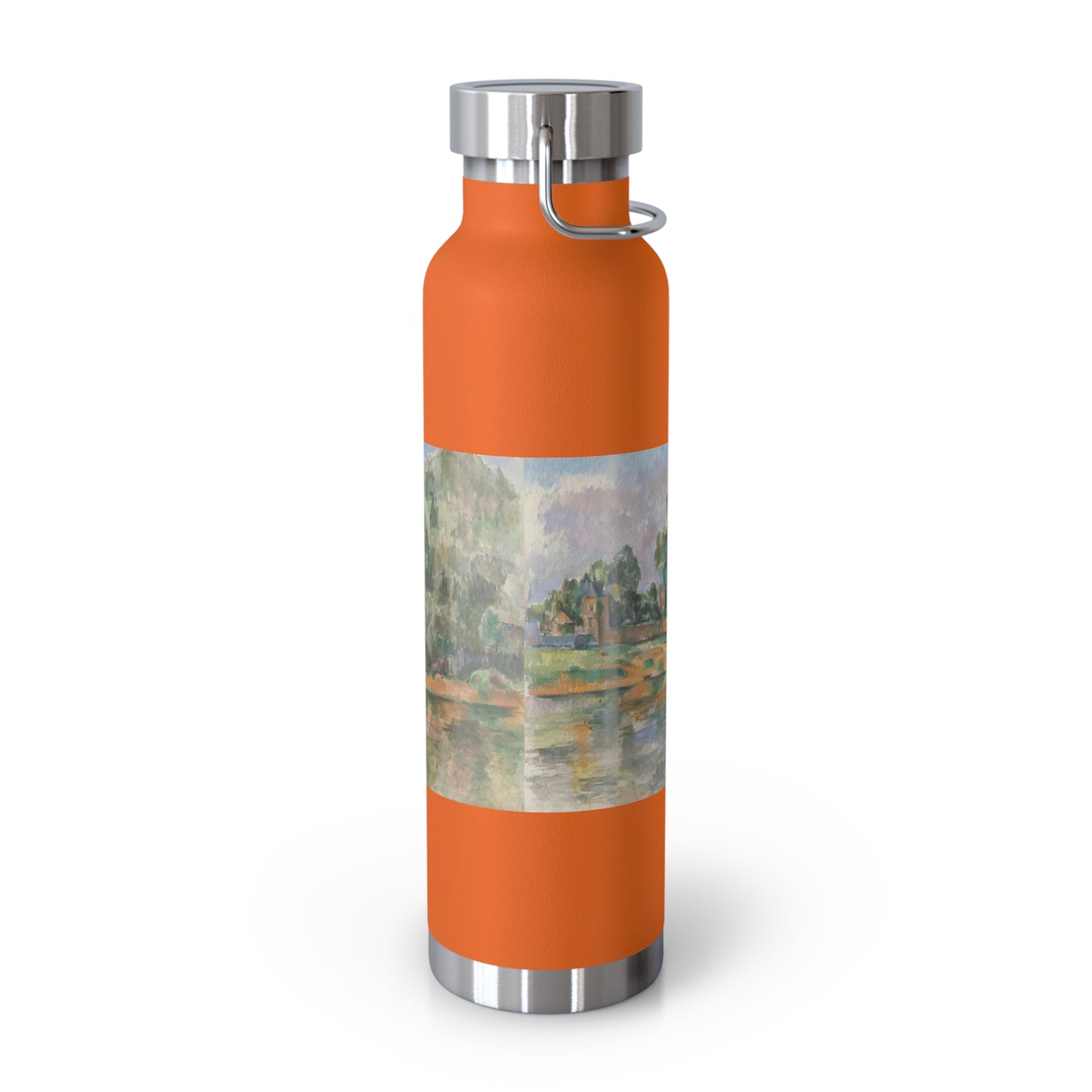 Artistic Copper Water Bottle - Vacuum Insulated for Outdoor Gifting - Rosetta Creative Boutique