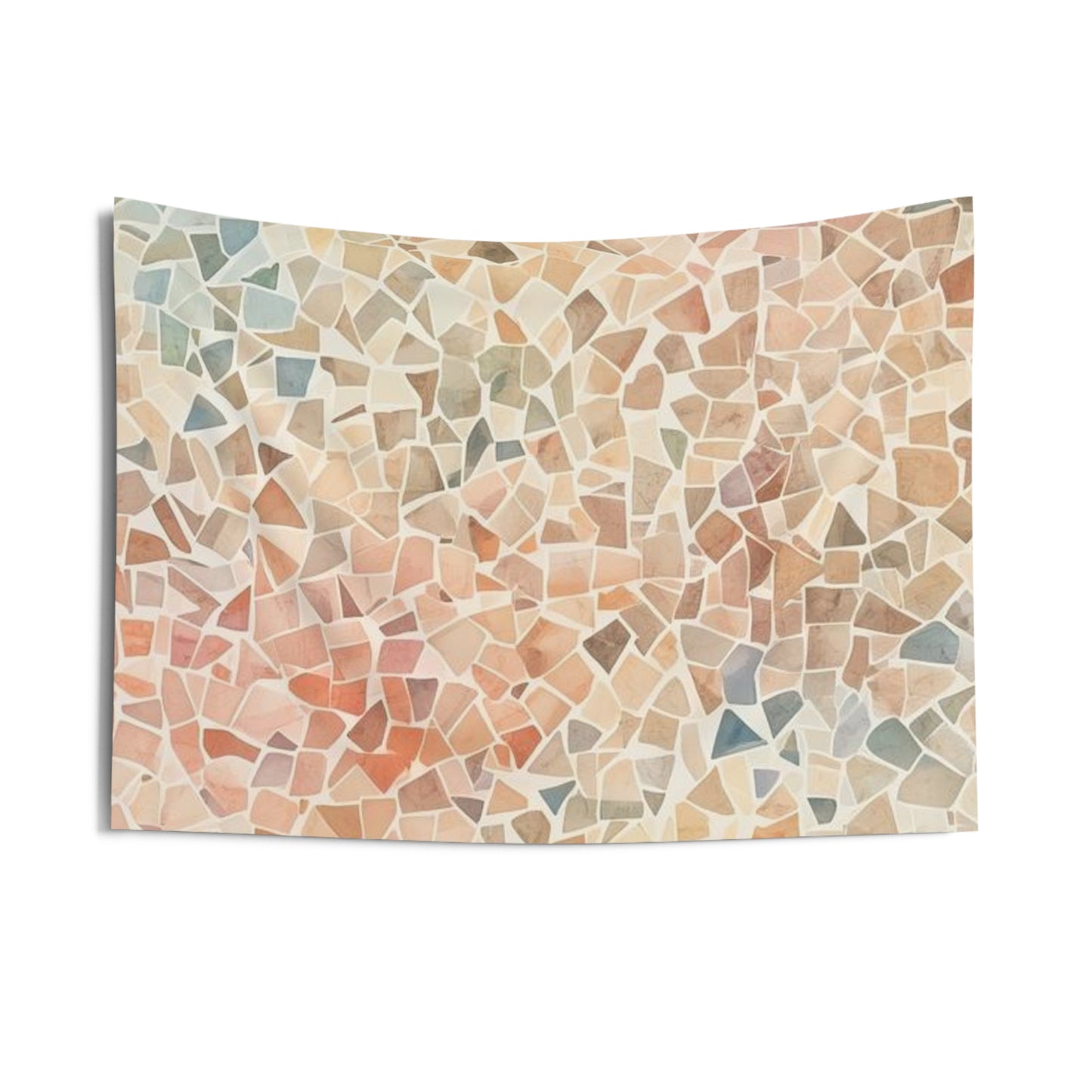 Elegant Mosaic Indoor Wall Tapestries by Rosetta Creative Boutique– Bohemian Home Decor, Living Room Accent, Bedroom Wall Art, Unique Gift Ideas, Cozy Atmosphere - Rosetta Creative Boutique