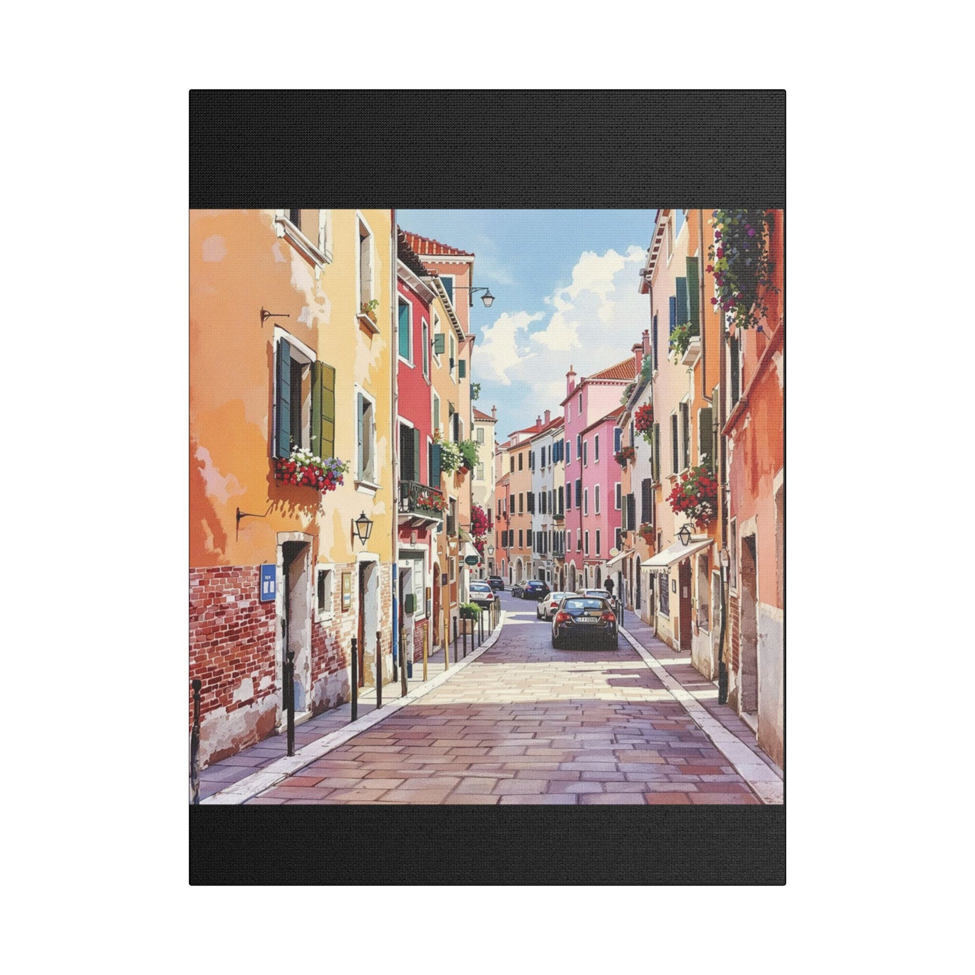 Venice Italy Watercolor Canvas Print for Stunning Home Decor - Rosetta Creative Boutique