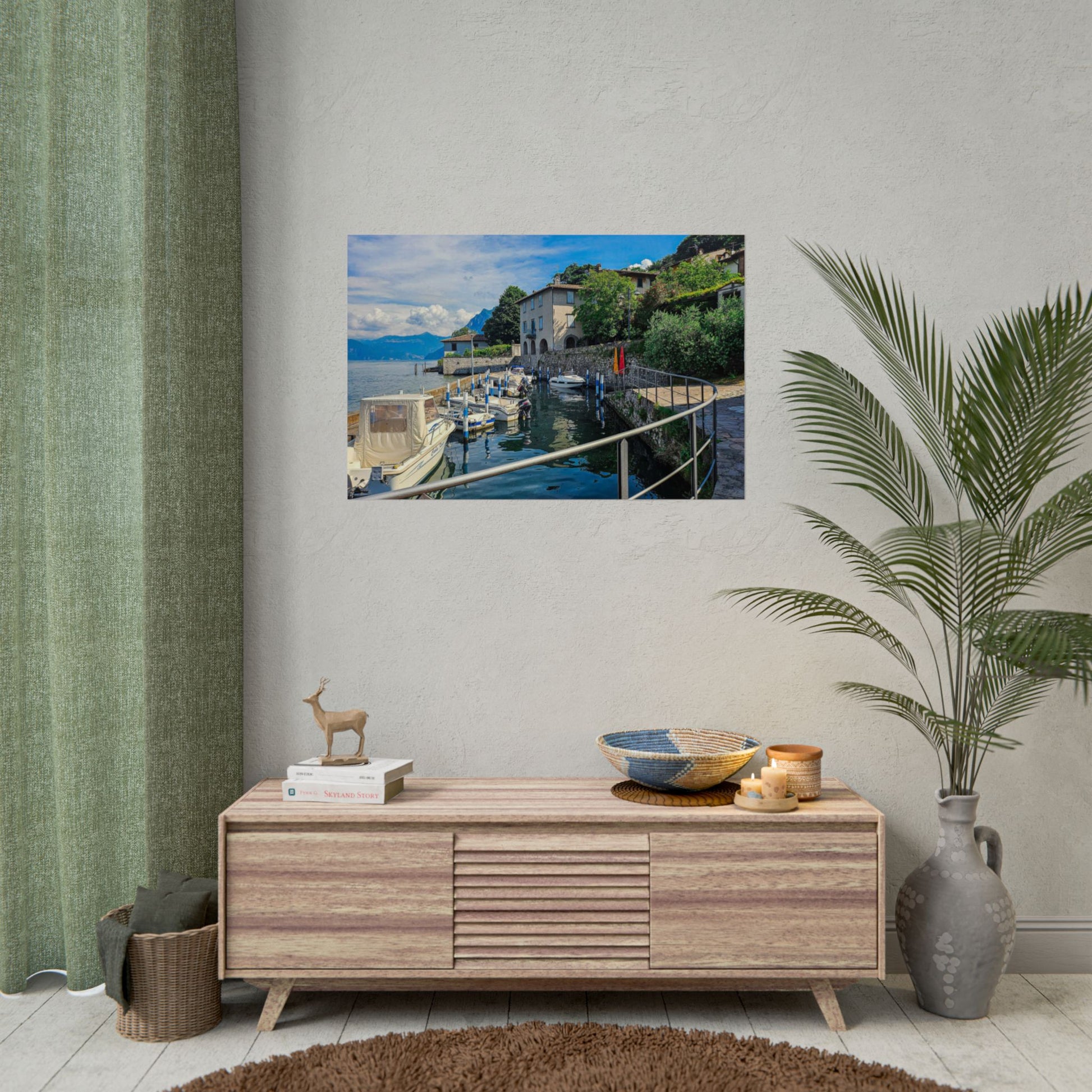 Monte Isola Italy Poster Rosetta Creative Coastal Views - Rosetta Creative Boutique