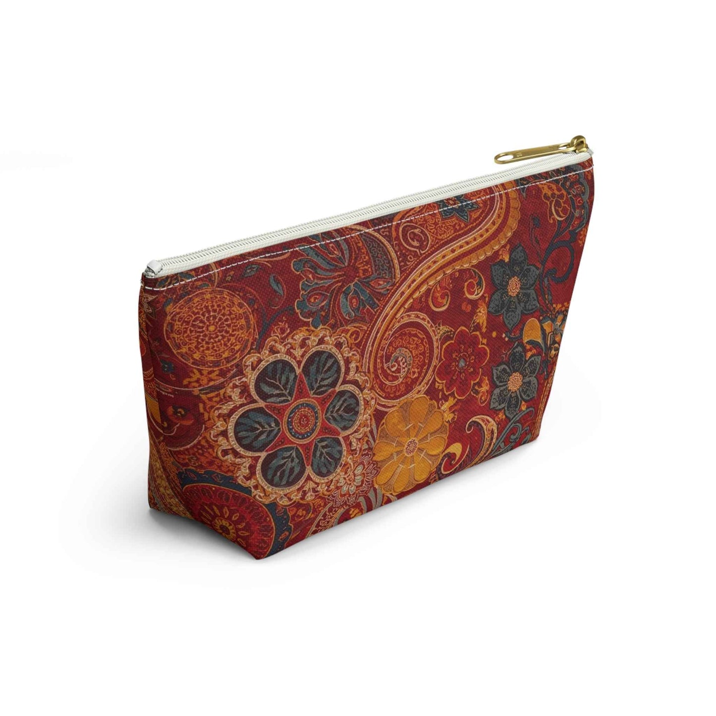 Boho Accessory Pouch with T-bottom Travel Accessory