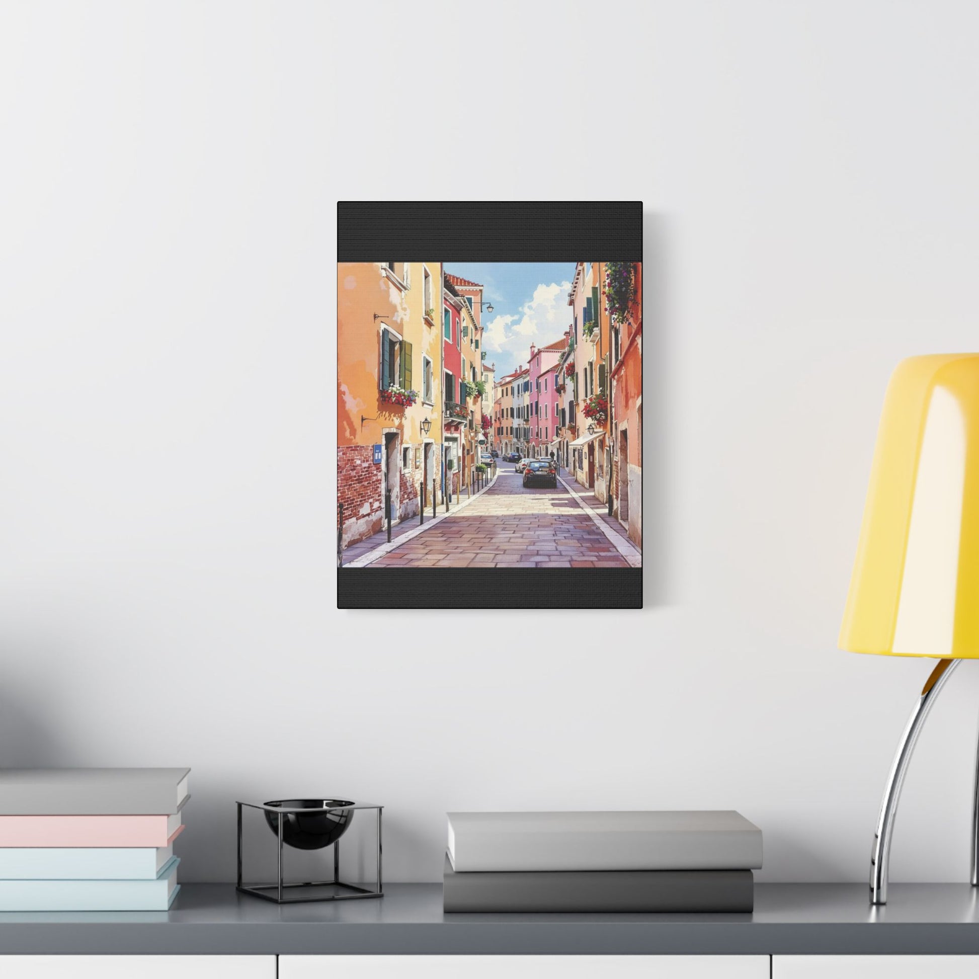 Venice Italy Watercolor Canvas Print for Stunning Home Decor - Rosetta Creative Boutique