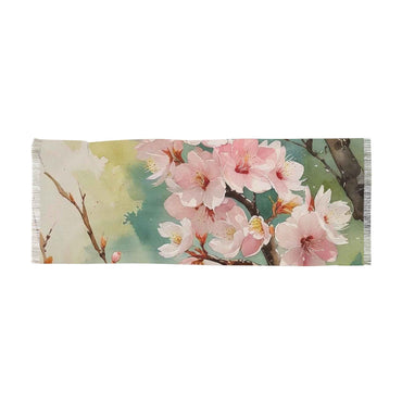Floral Lightweight Scarf - Stylish Cherry Blossom Spring Accessory, Perfect Gift for Her, Ideal for Layering - Rosetta Creative Boutique