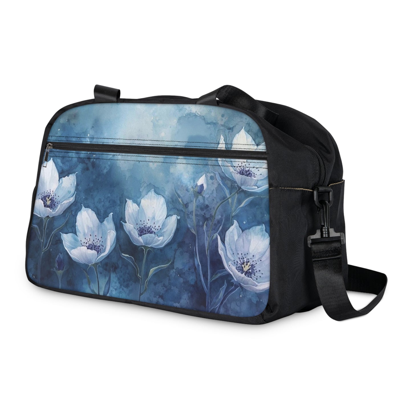 Fitness Floral Handbag Gym Tote For Workout Travel Gear - Rosetta Creative Boutique