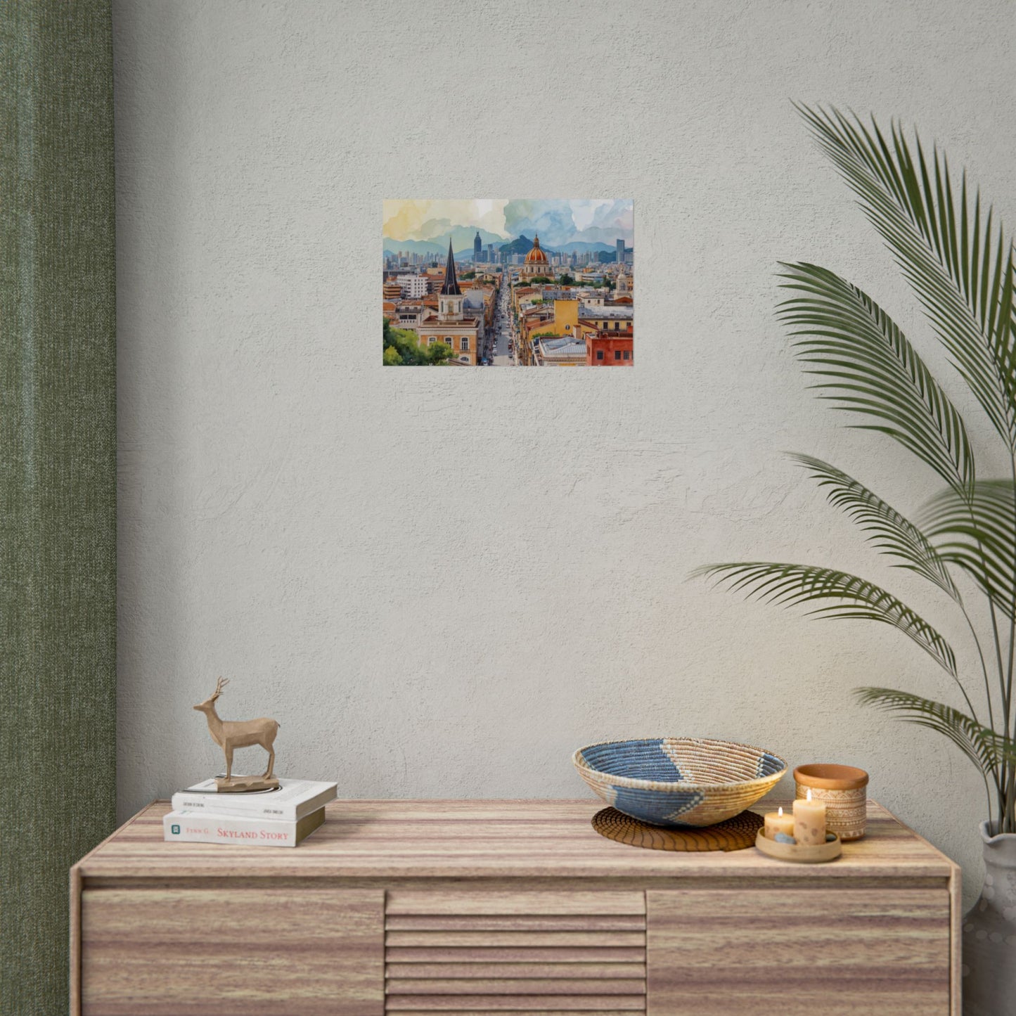 Cityscape Art Print of Sao Paolo, Brazil by Rosetta Creative Boutique, Rolled Posters, Modern Wall Decor, Urban Art, Home Decoration, Landscape Photography - Rosetta Creative Boutique