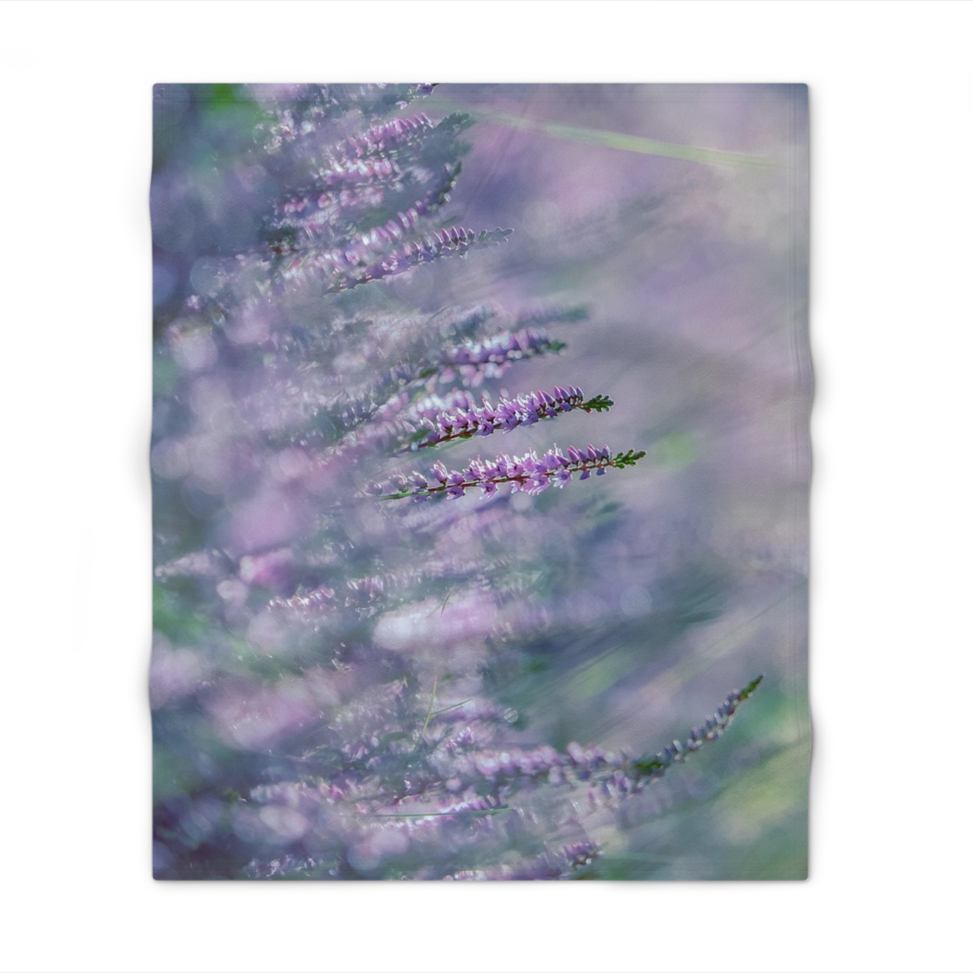 Lavender Dreams Throw Blanket, Cozy Fleece Blanket, Floral Home Decor, Soft Sofa Throw, Gift for Her, Relaxation Blanket - Rosetta Creative Boutique